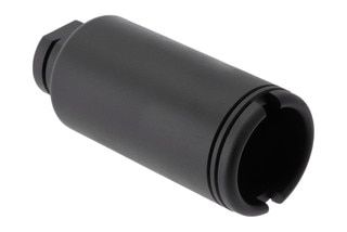 KAK Industry 1/2x36 Standard 9mm Flash Can has milled 3/4" flats for installation.